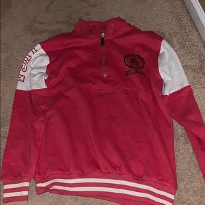 Women’s large quarter zip UGA long sleeve coverup